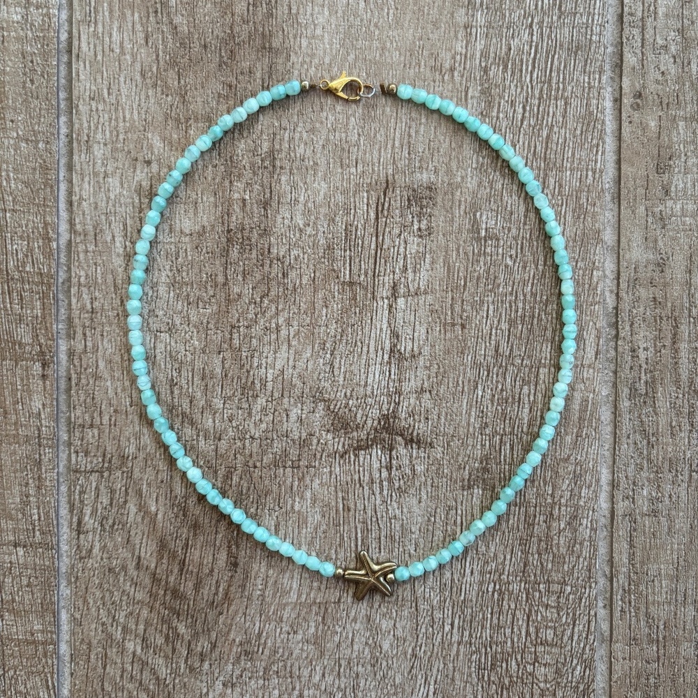 Starfish Beaded Necklace